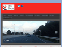 Tablet Screenshot of cadenavial.com